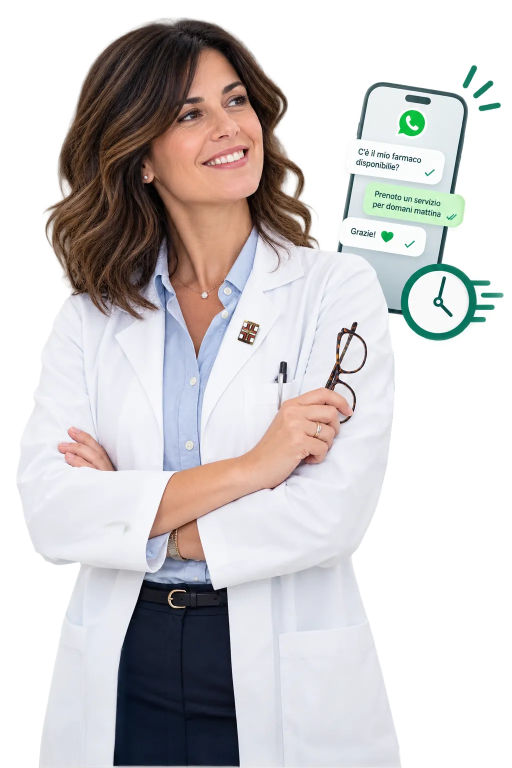 Vera: assistente whatsapp per gestione ordini e servizi in farmacia